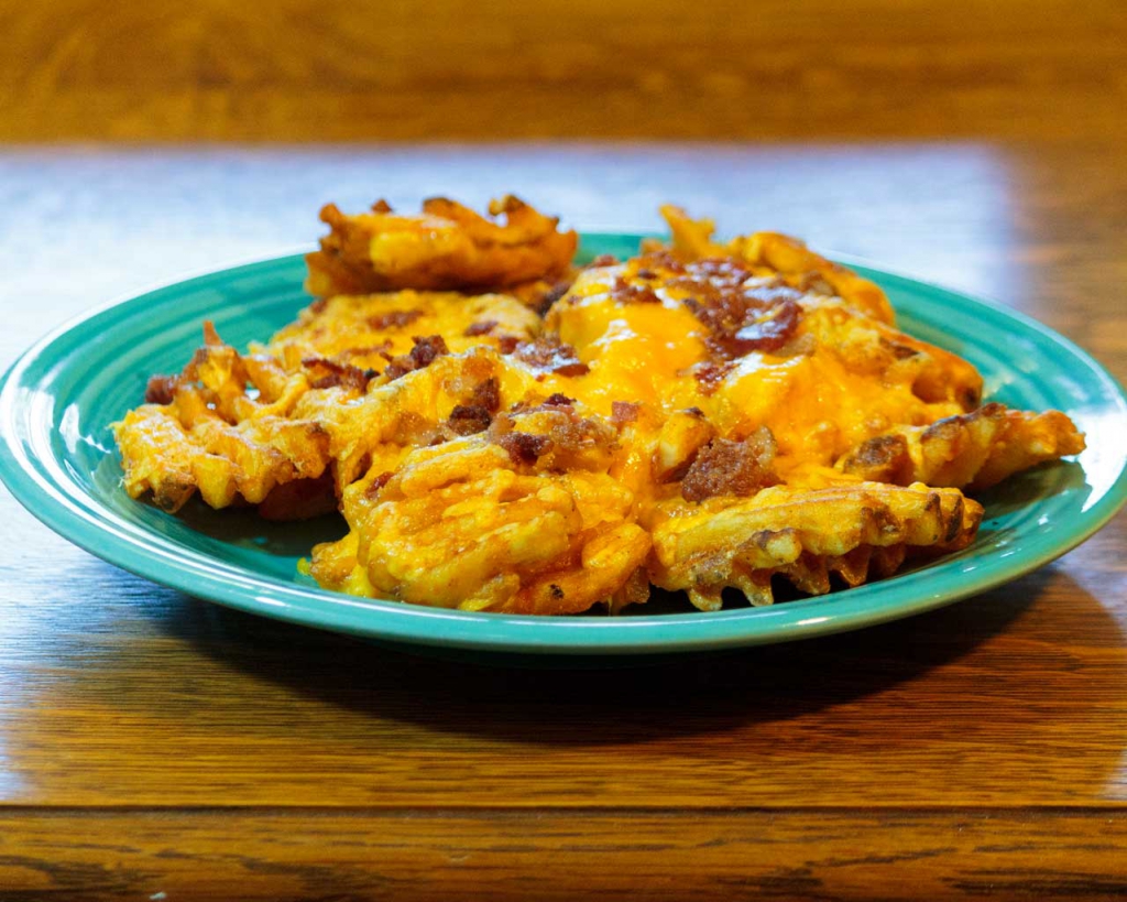 Brandons BBQ & Grille Waffle Fries-